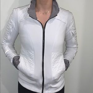 White lululemon jacket